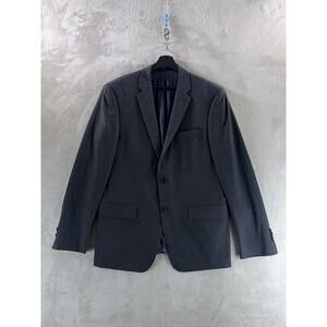 John Varvatos‎ Star USA Blazer Mens Size 42R Gray Two Button Sport Coat